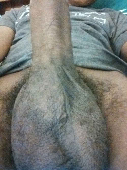 young black balls